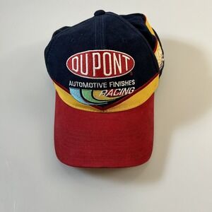 Jeff Gordan 24 Hat Snapback Vintage NASCAR DuPont Automotive Finishes Racing